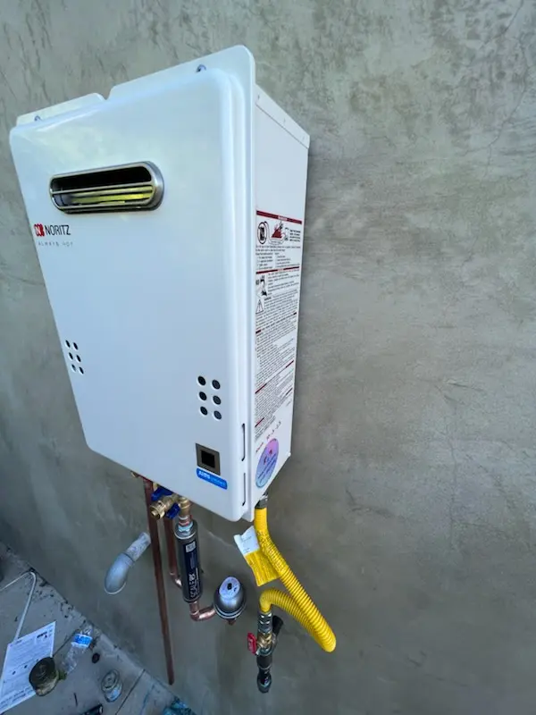 Tankless water heater installation for Indiana homes
